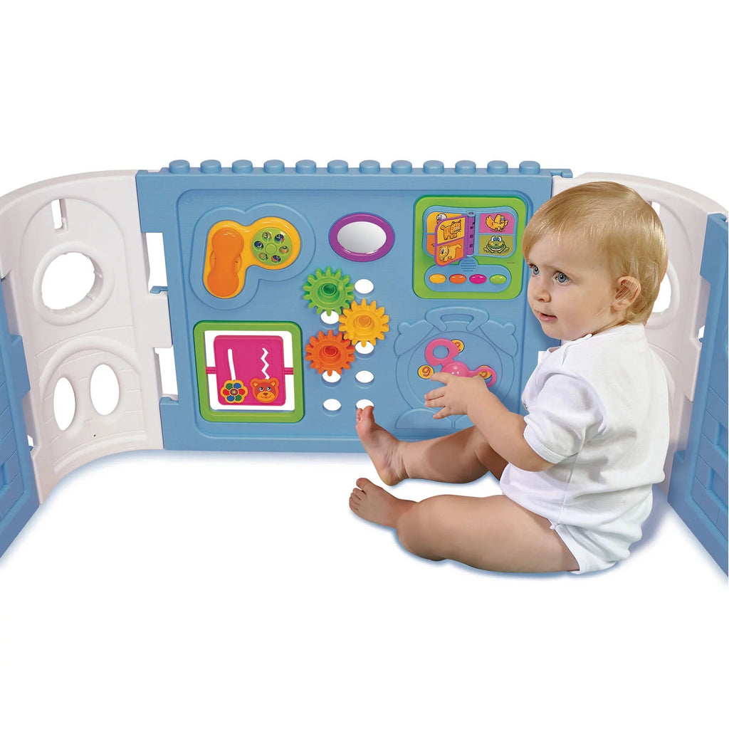 Interactive Baby Center, Enclosed Baby Center that Keeps Baby Safe While Leraning, Ages 1+
